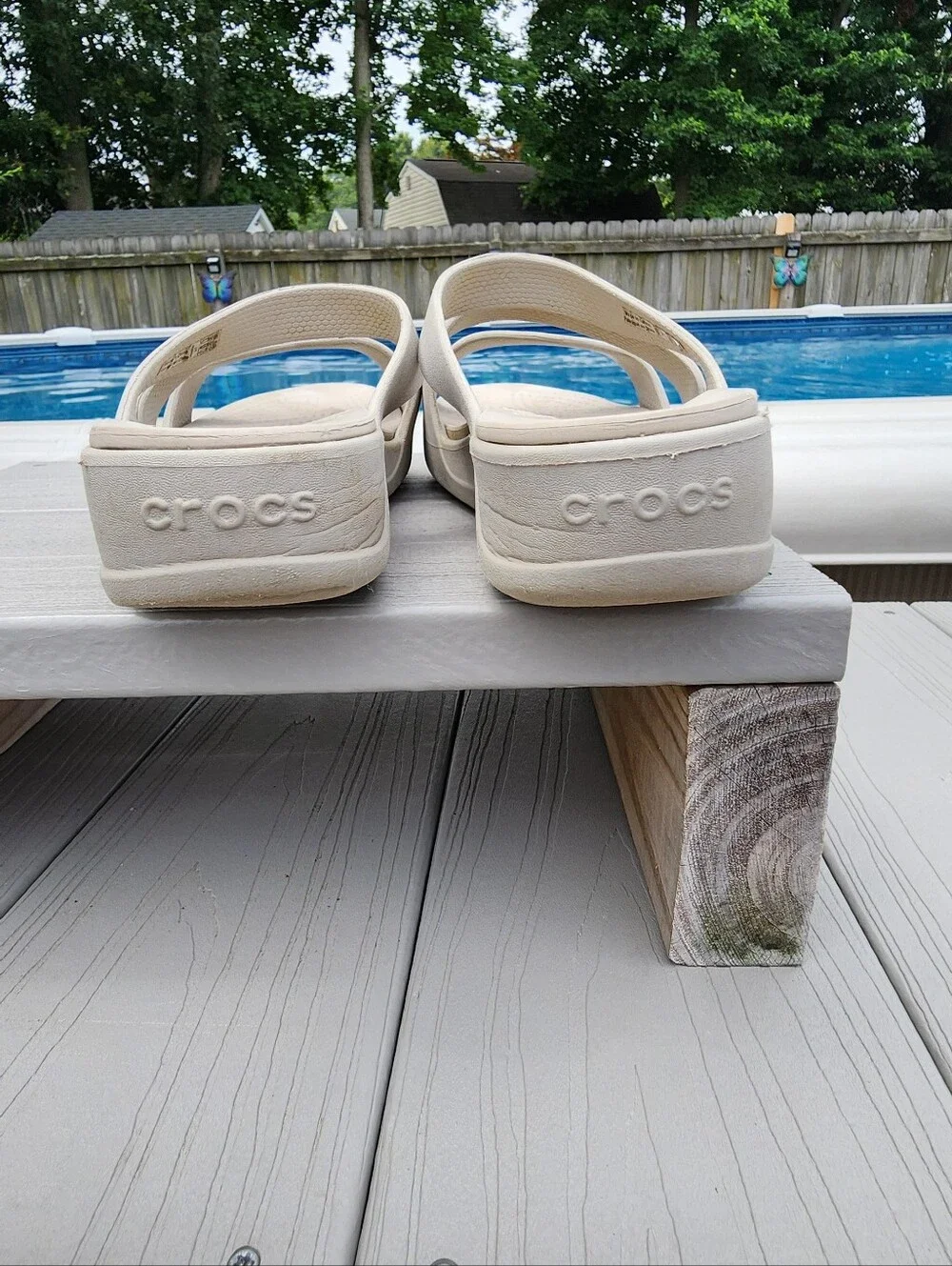 Crocs Boca LiteRid Grey, PRICED TO SELL